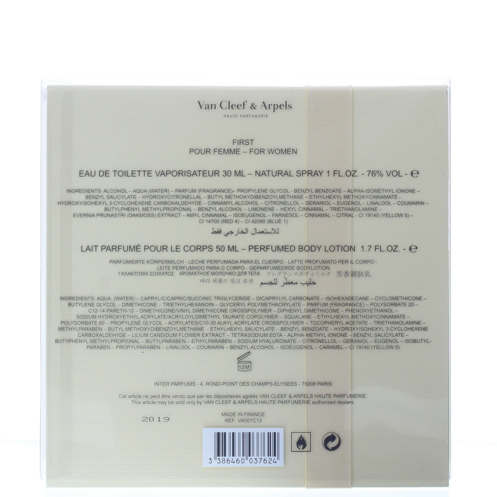 Van Cleef & Arpels First Eau de Toilette 2 Pieces Gift Set