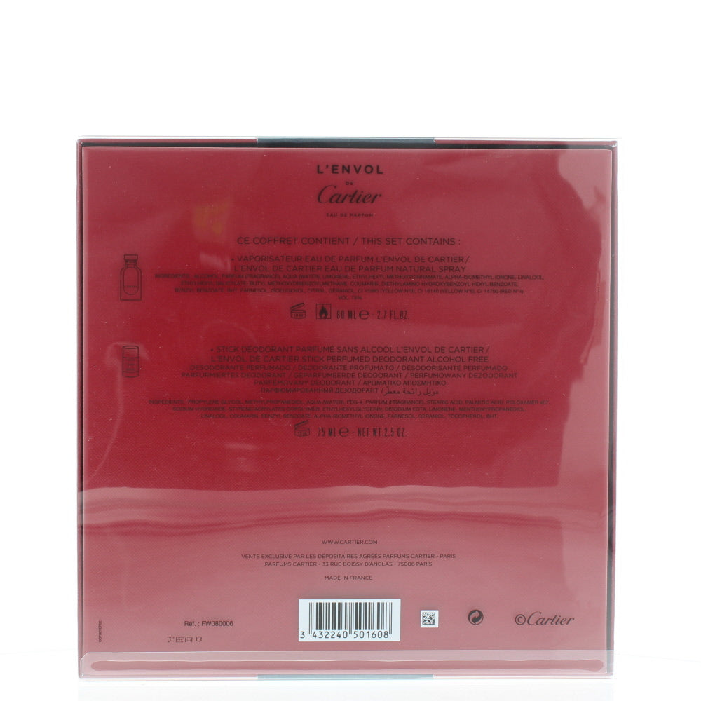 Cartier L'envol De Cartier Eau de Parfum 2 Pieces Gift Set