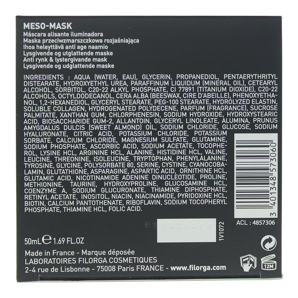 Filorga Meso Mask Smoothing Radiance Mask 50ml