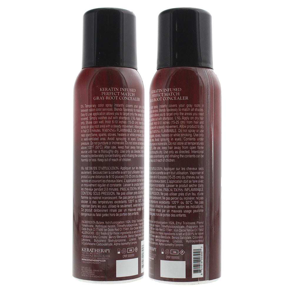 Keratherapy Perfect Match Auburn Red Root Concealer 118ml