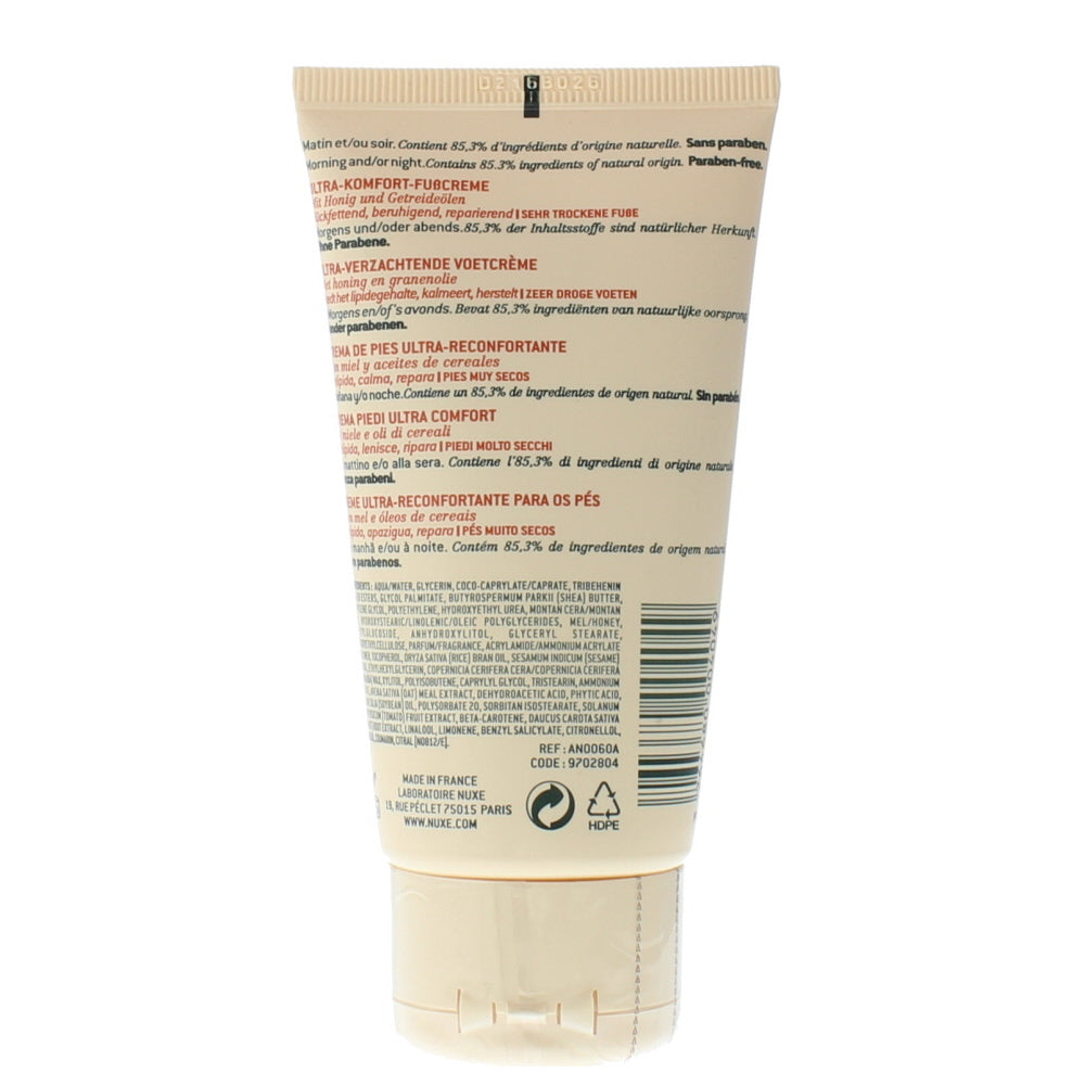 Nuxe Rêve De Miel Ultra Conforting Foot Cream 75ml