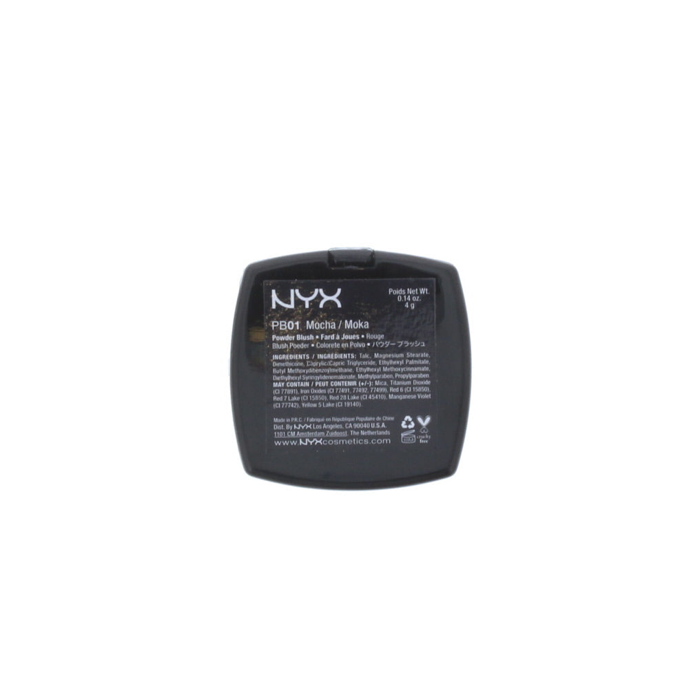 Nyx Powder Blush Pb01 Mocha Blusher 4g