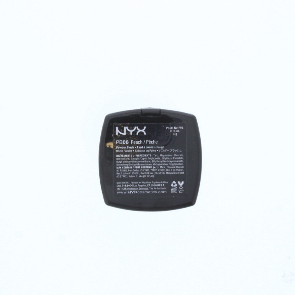 Nyx Powder Blush Pb06 Peach Blusher 4g