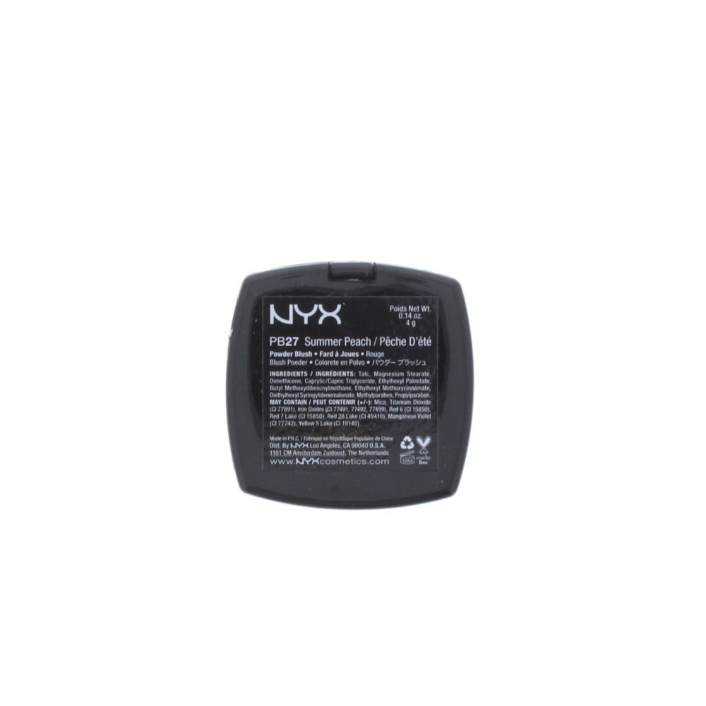 Nyx Powder Blush Pb27 Summer Peach Blusher 4g