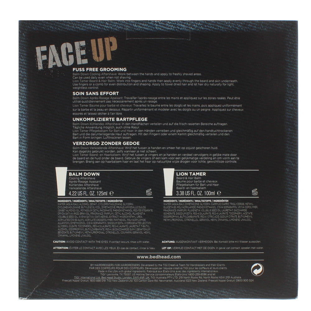 Tigi Bed Head For Men Face Up Men's Grooming 2 Pieces Gift Set