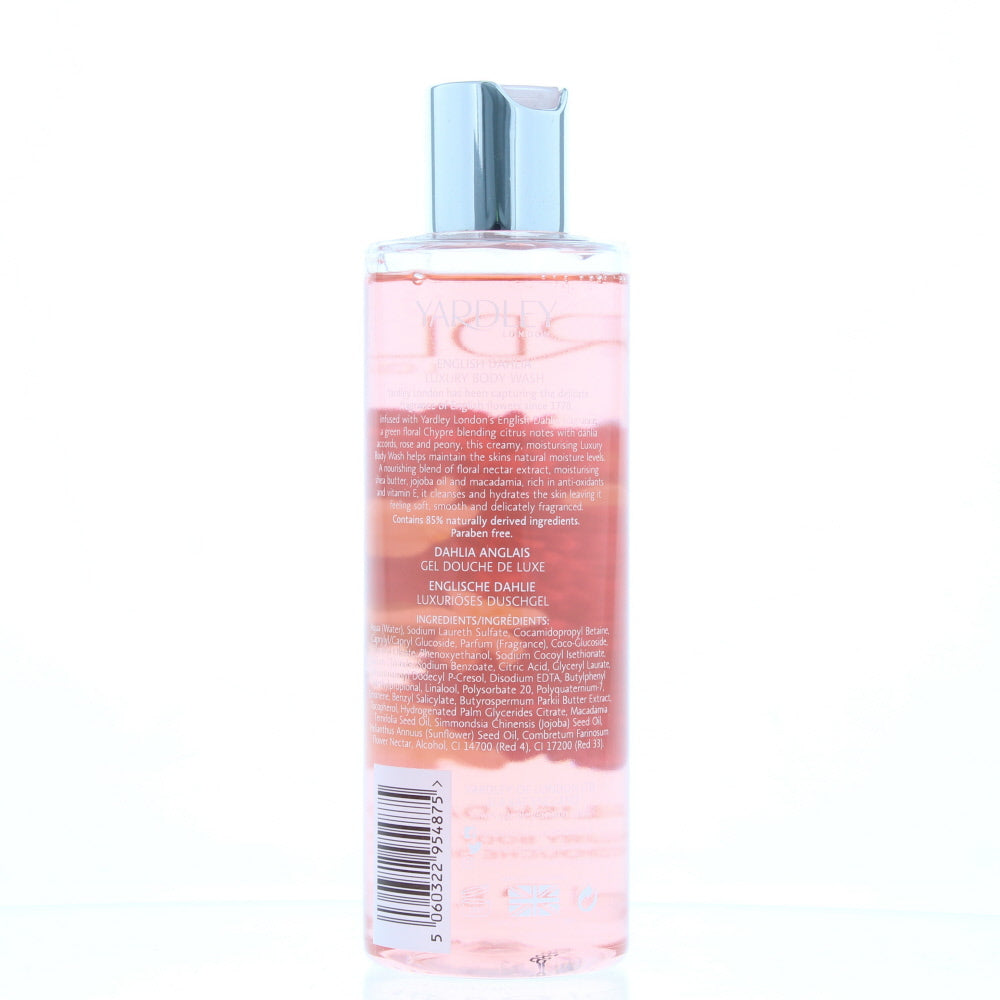 Yardley English Dahlia Body Wash 250ml