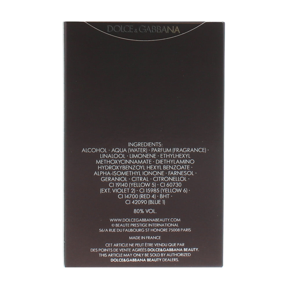 Dolce & Gabbana The One For Men Eau de Toilette 50ml