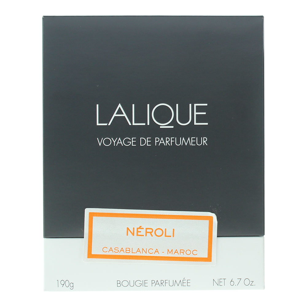 Lalique Néroli Casablanca Maroc Candle 190g - Box