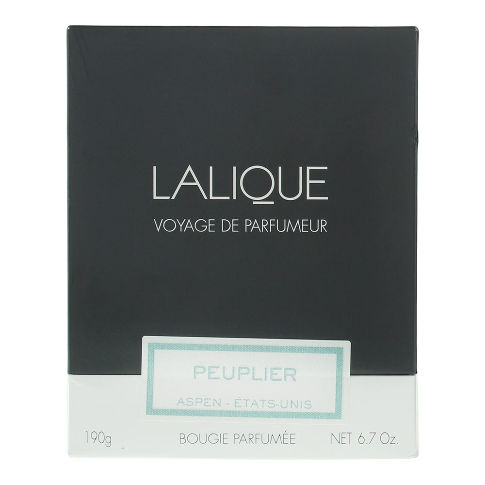 Lalique Peuplier Aspen Etats-Unis Candle 190g - Box