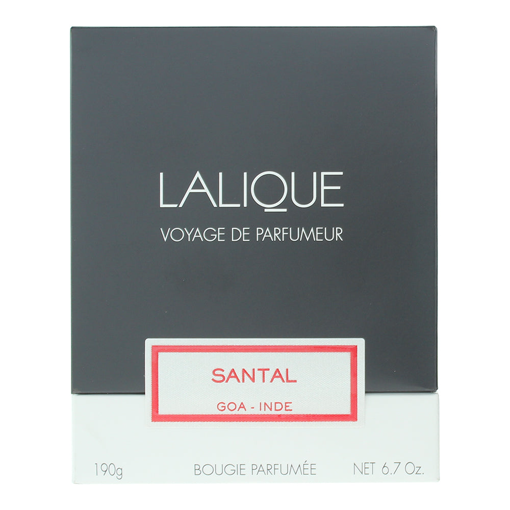Lalique Santal Goa Inde Candle 190g - Box