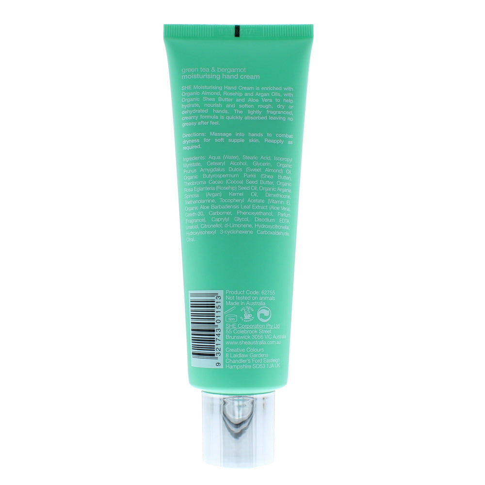 Om She Tea & Bergamot Hand Cream 120ml - Ingredients