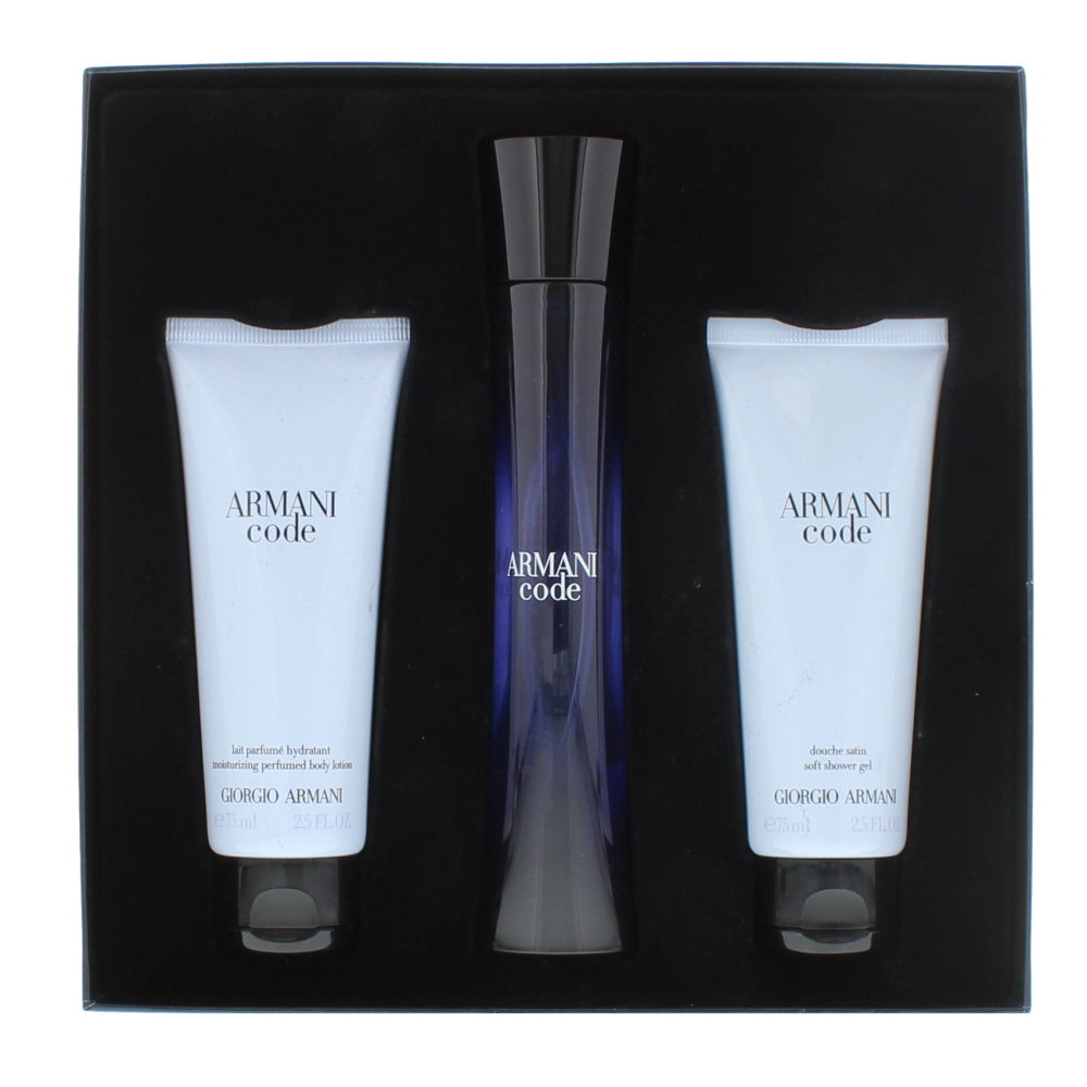Giorgio Armani Code Eau de Parfum 3 Pieces Gift Set