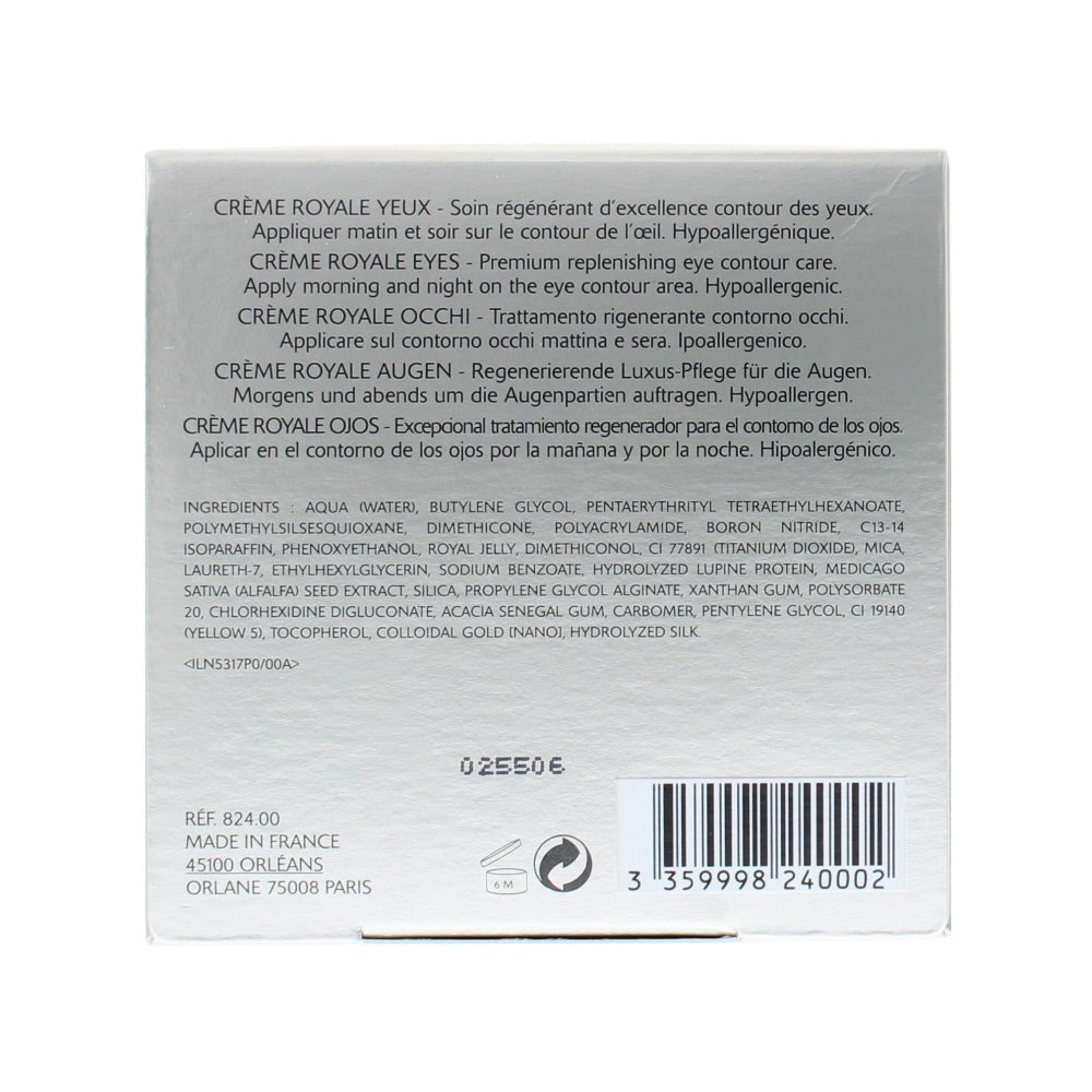 Orlane Creme Royale Yeux Eye Cream 15ml