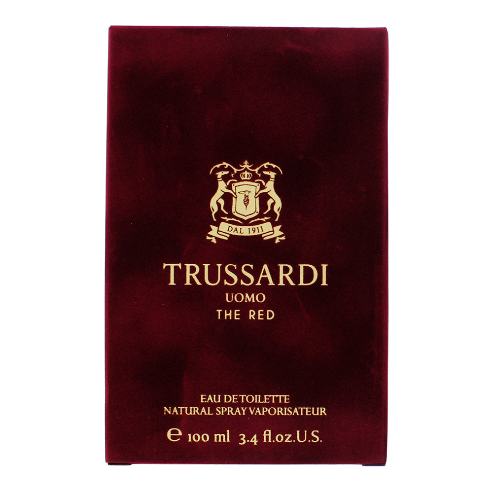 Trussardi Uomo The Red Eau de Toilette 100ml - Box