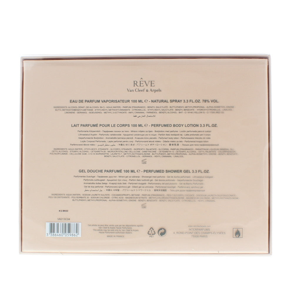 Van Cleef & Arpels Rêve Eau de Parfum 3 Pieces Gift Set