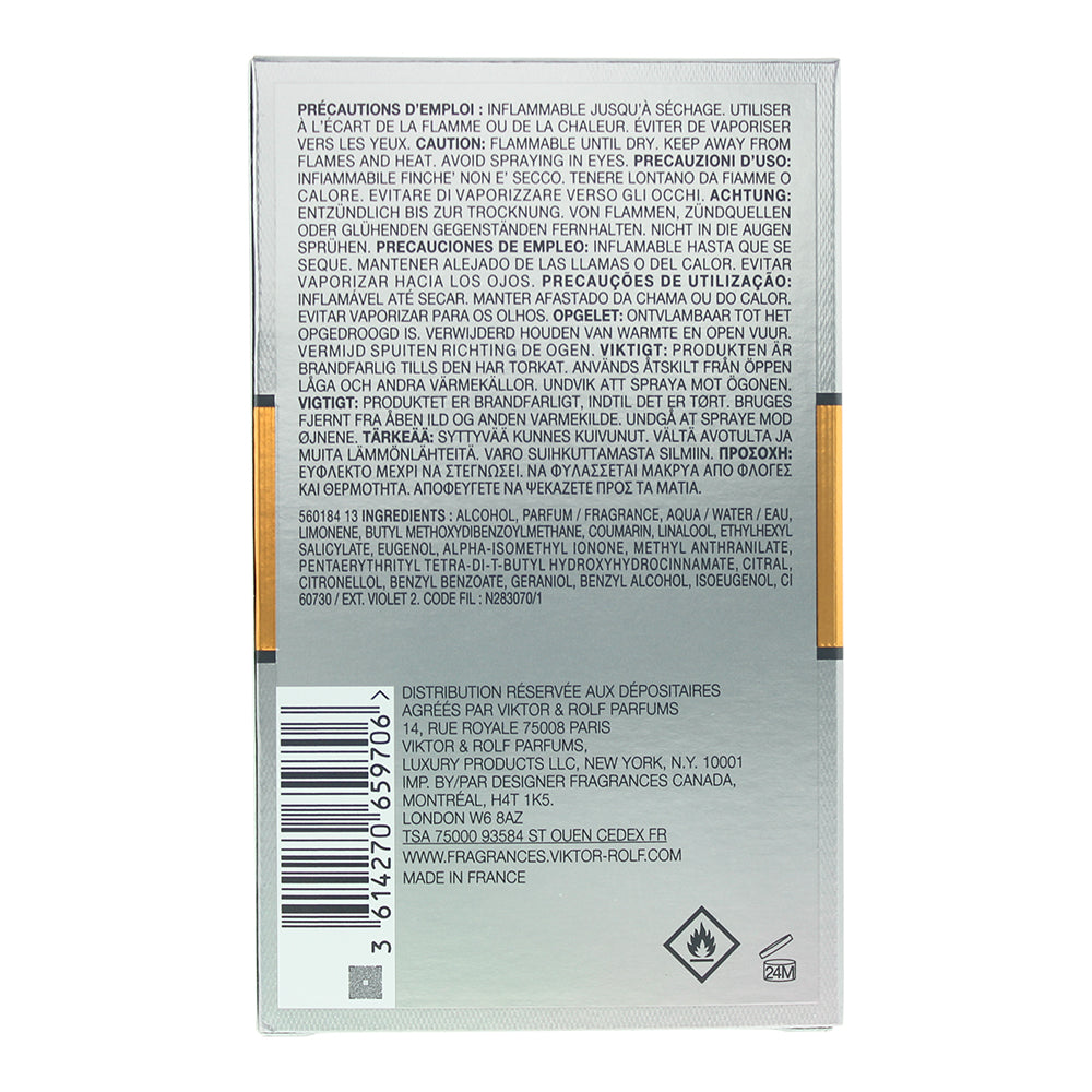 Viktor & Rolf Spicebomb Extreme Eau de Parfum 90ml - Ingredients
