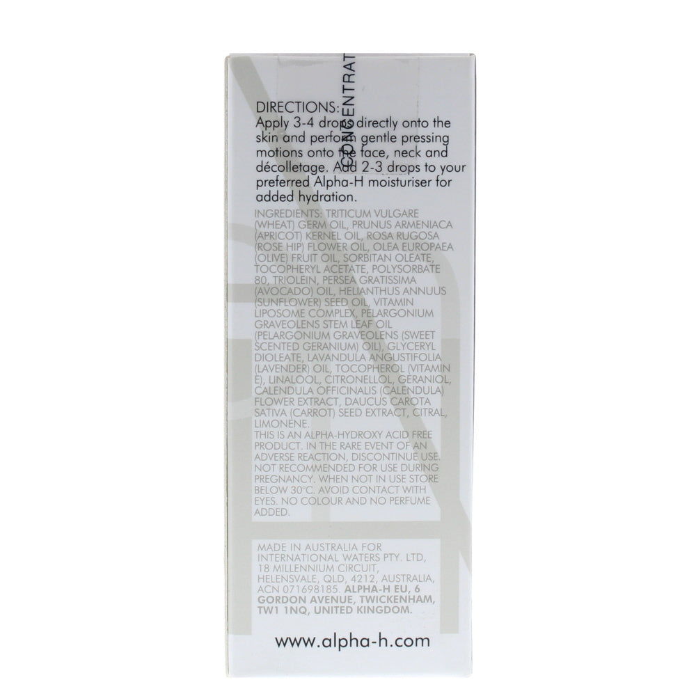 Alpha-H Essential Hydration Concentrate Oil 25ml