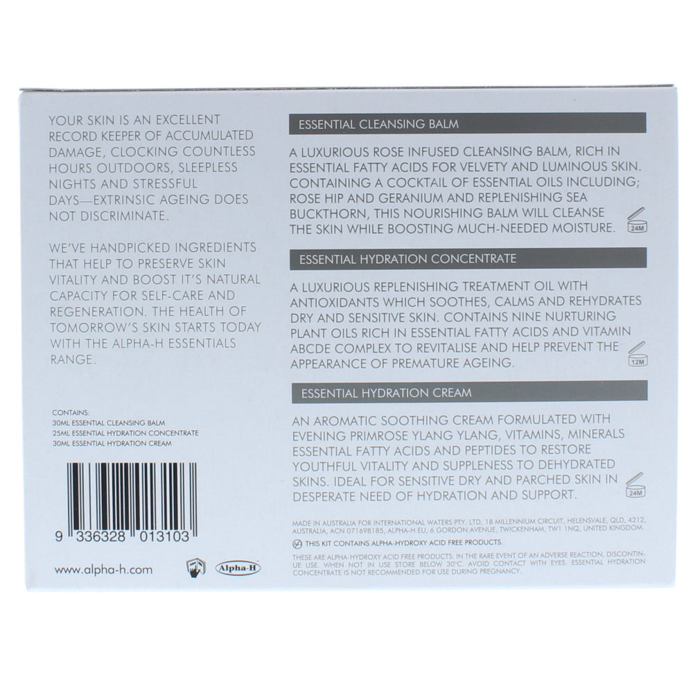 Alpha-H The Essential Collection Skincare Set 3 Pieces Gift Set