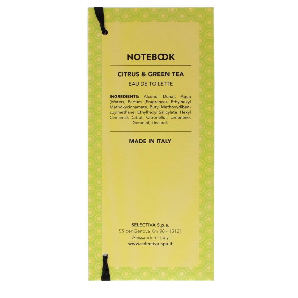 Aquolina Notebook Citrus & Green Tea Eau de Toilette 100ml