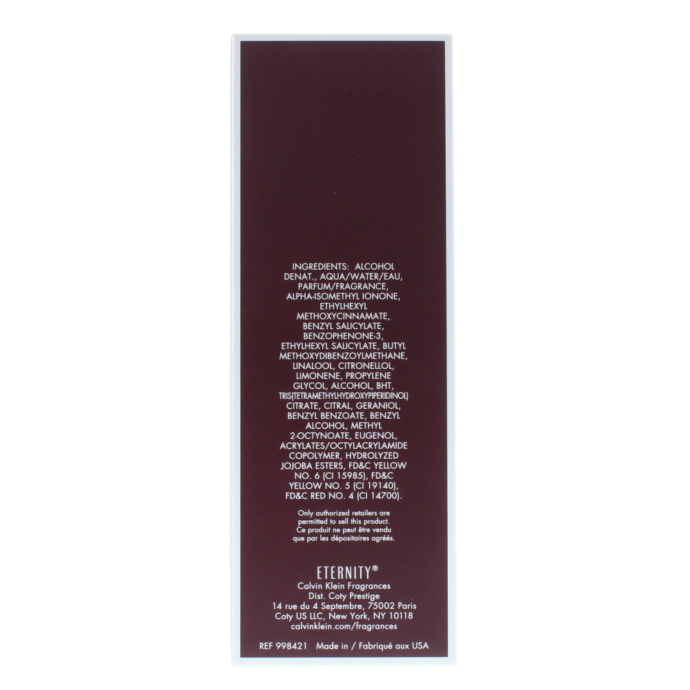 Calvin Klein Eternity Intense Eau de Parfum 100ml