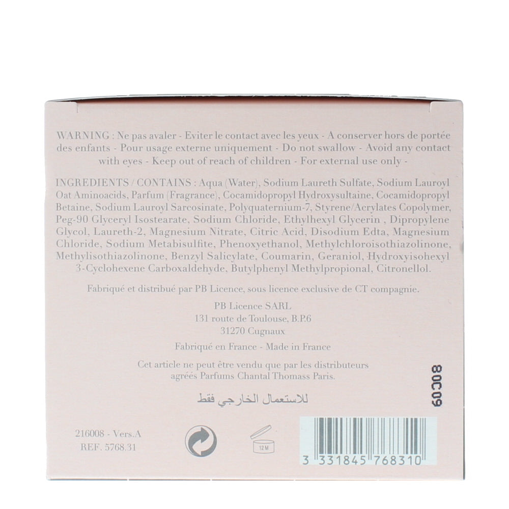 Chantal Thomass Osez-Moi! Shower Gel 200ml - Ingredients