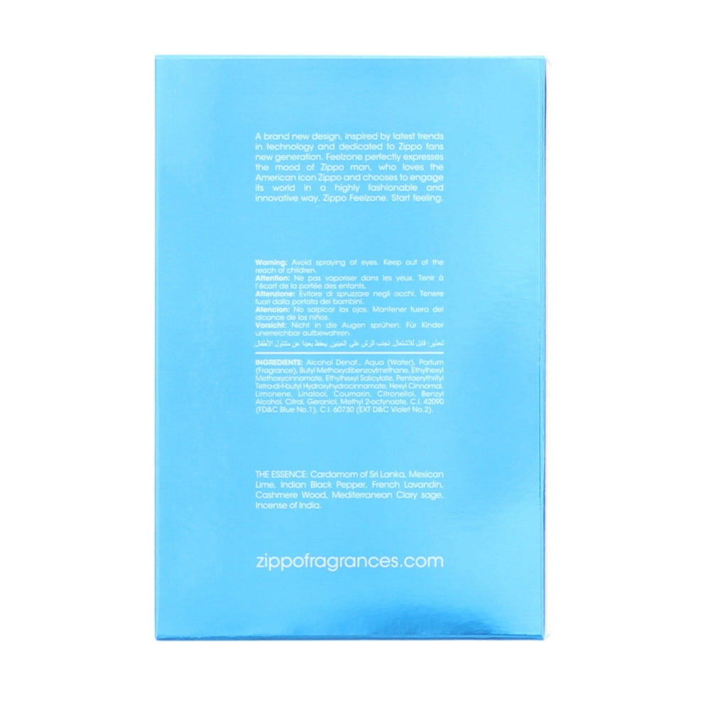 Zippo Feelzone Eau de Toilette 75ml