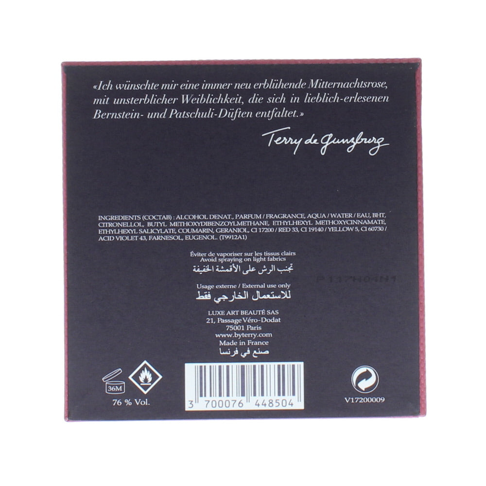 By Terry Rouge Nocturne Eau de Parfum 2 Pieces Gift Set - Ingredients