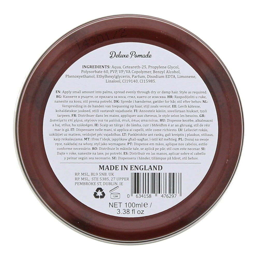 Dapper Dan Medium Hold Medium Shine  Deluxe Pomade 100ml