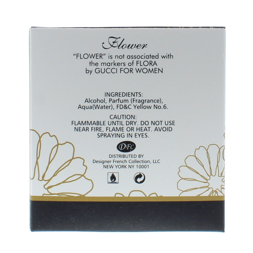 Designer French Collection Flower Eau de Parfum 85ml - Ingredients
