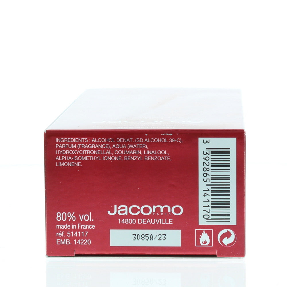 Jacomo Jacomo De Jacomo Rouge Eau de Toilette 100ml