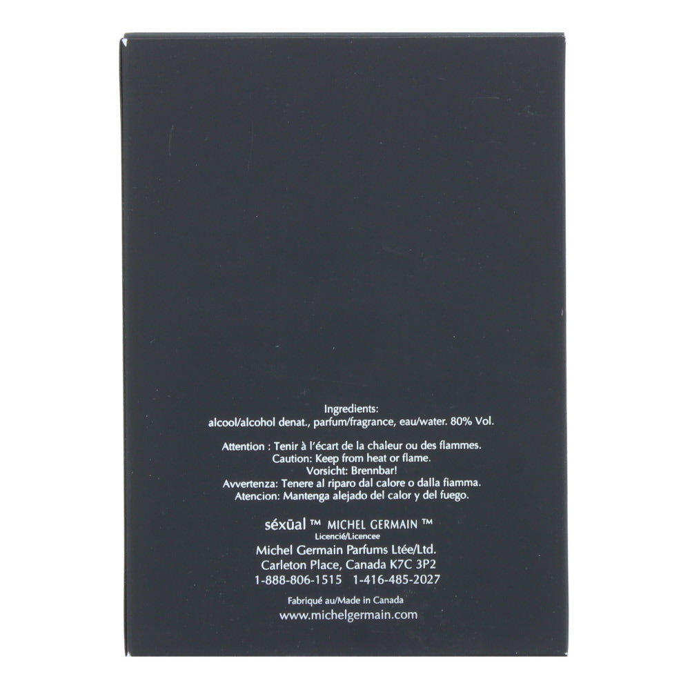 Michel Germain Séxual Noir Pour Homme Eau de Toilette 125ml