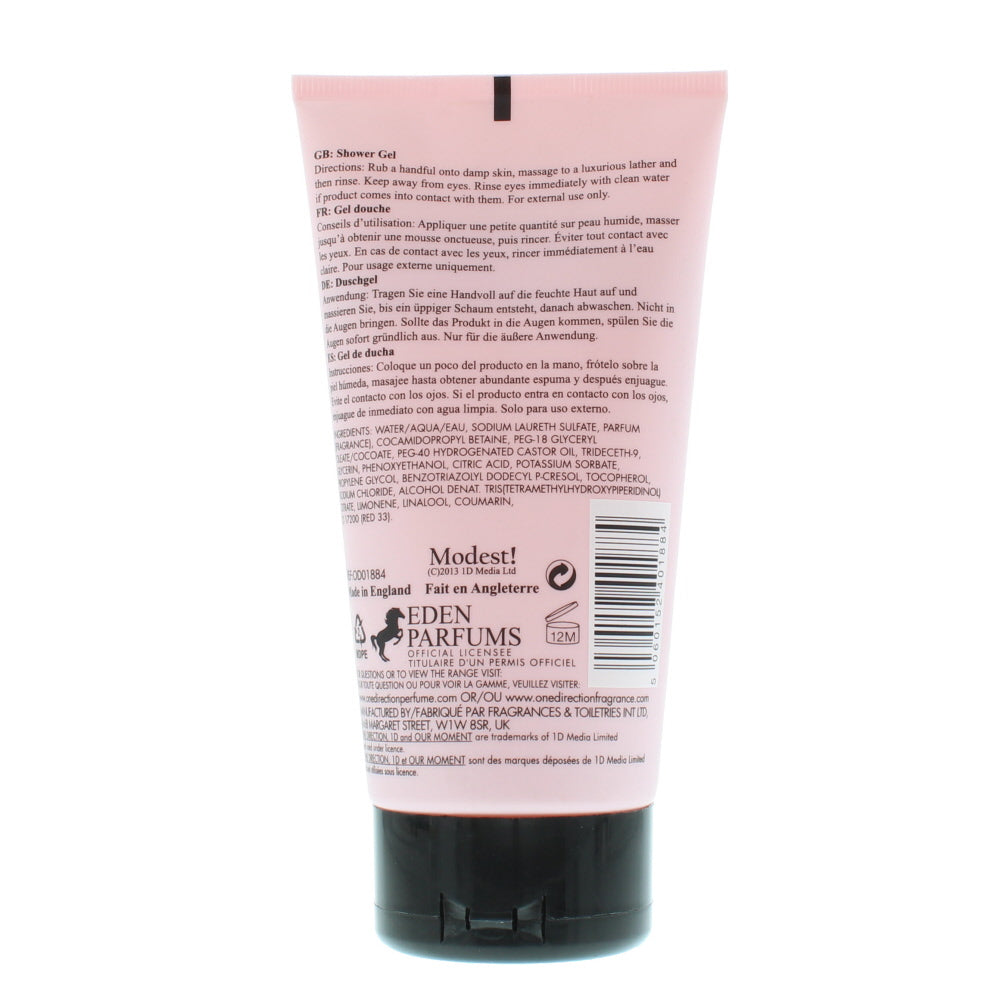 One Direction Our Moment Shower Gel 150ml - Ingredients