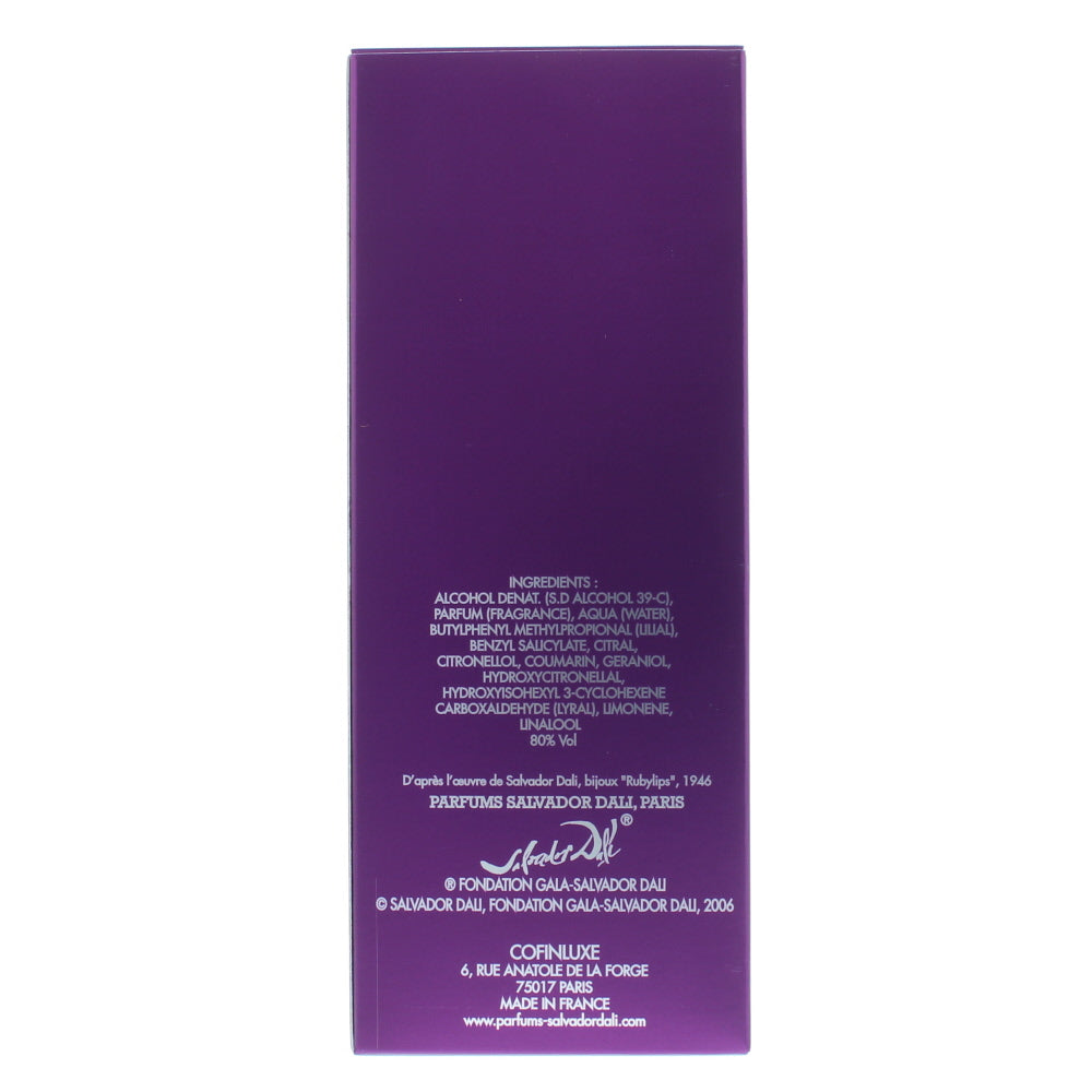 Salvador Dali Purplelips Eau de Toilette 100ml