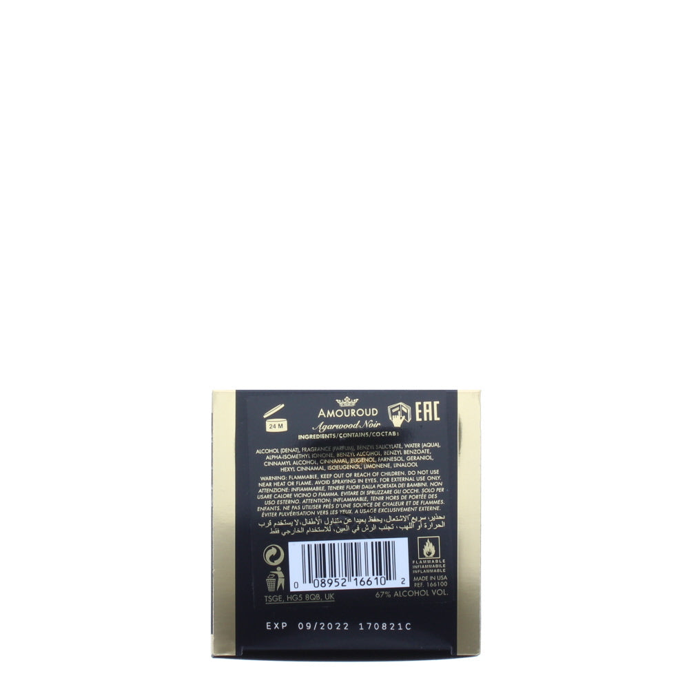 Amouroud Agarwood Noir Eau de Parfum 100ml