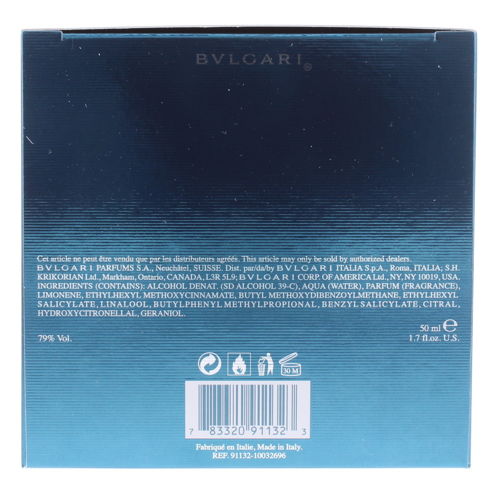 Bulgari Aqva Pour Homme Toniq Eau de Toilette 50ml