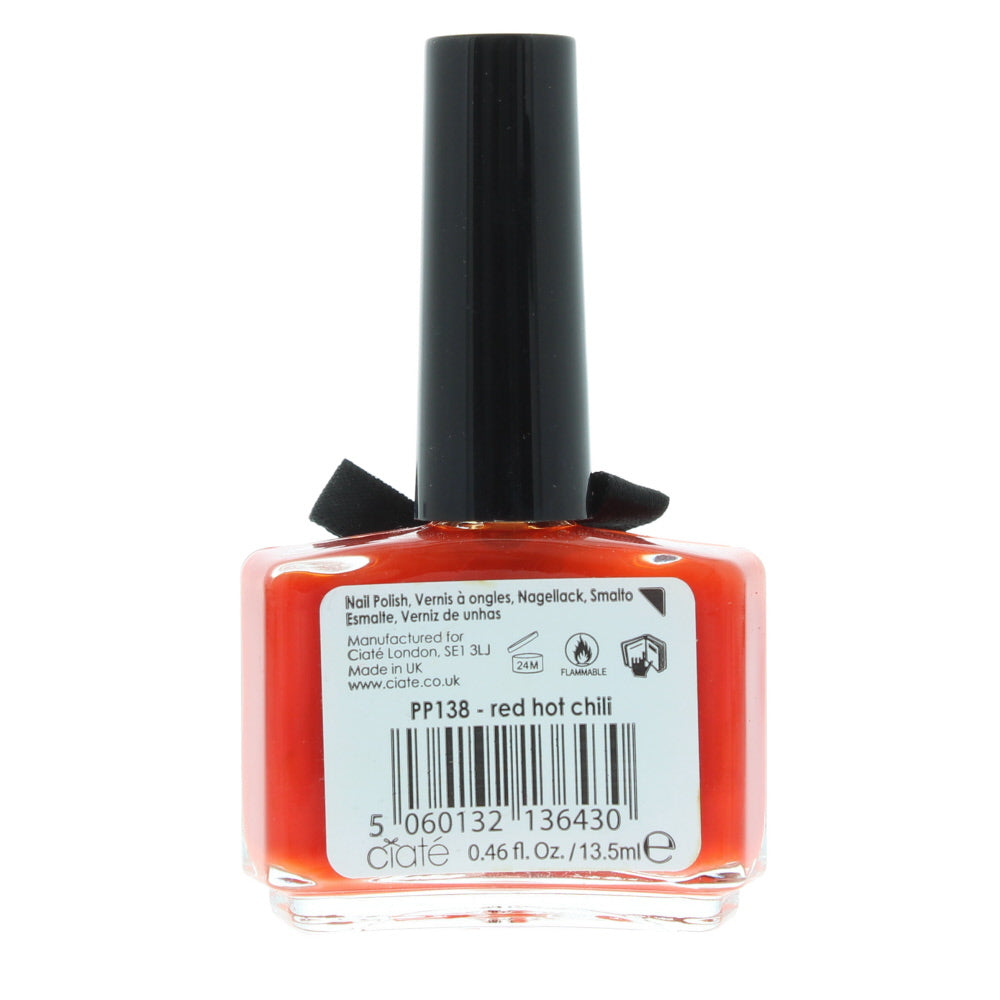Ciaté Paint Pots Pp138 Red Hot Chili Nail Polish 13.5ml - Ingredients