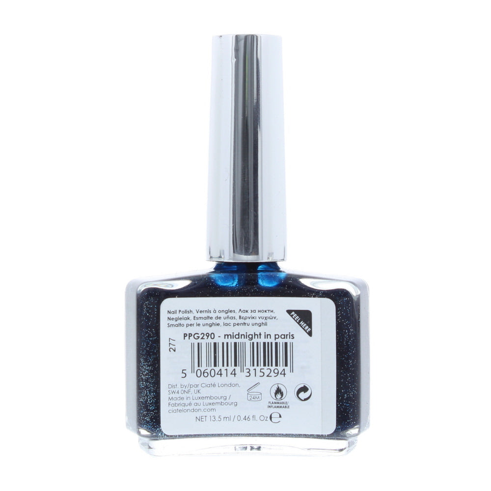 Ciaté Gelology Midnight In Paris Nail Polish 13.5ml - Ingredients