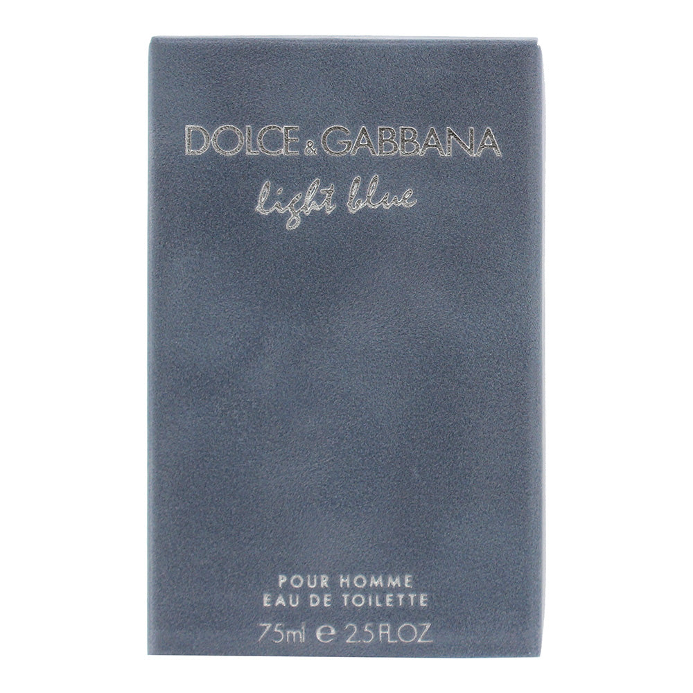 Dolce & Gabbana Light Blue Pour Homme Eau de Toilette 75ml - Box