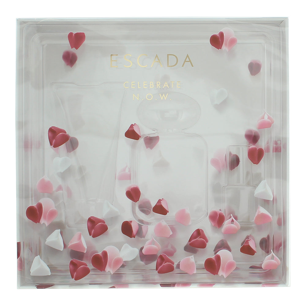 Escada Celebrate N.O.W. Eau de Parfum 3 Pieces Gift Set - Box