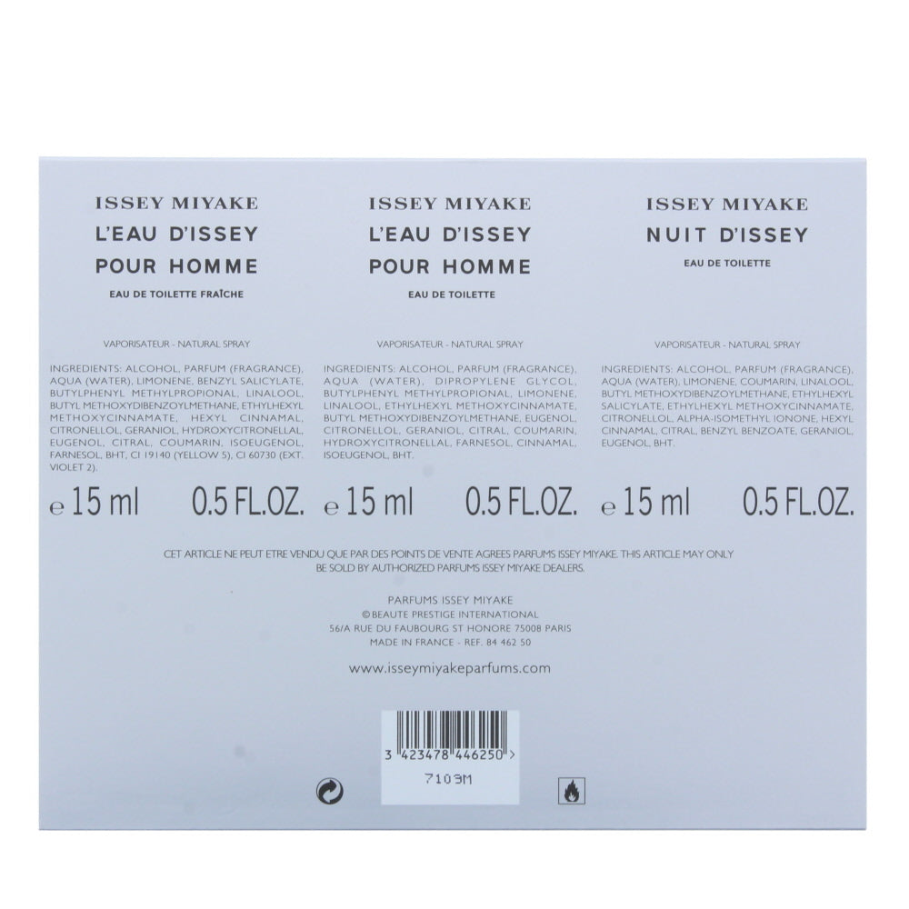 Issey Miyake Eau de Toilette 3 Pieces Gift Set