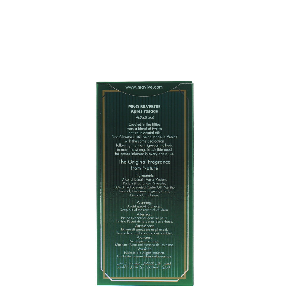Pino Silvestre Shave Master Moisturizing Aftershave 125ml