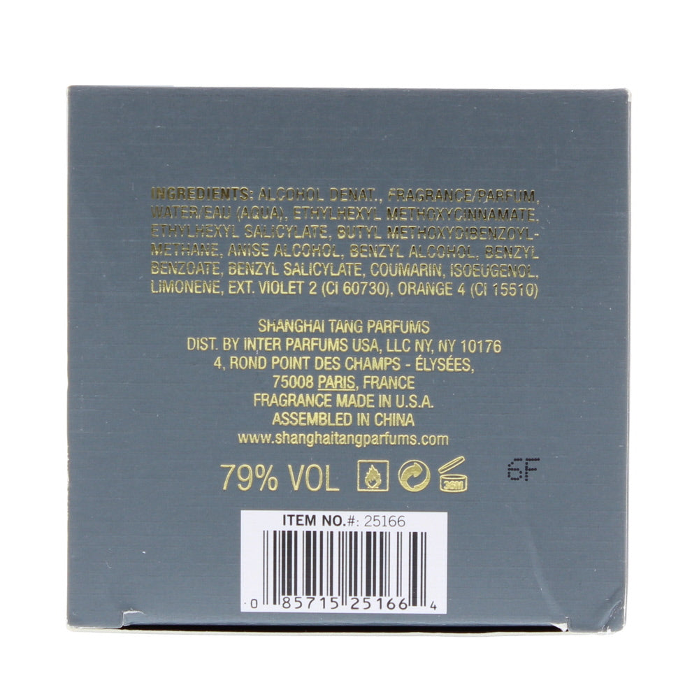 Shanghai Tang Oriental Pearl Eau de Parfum 60ml - Ingredients