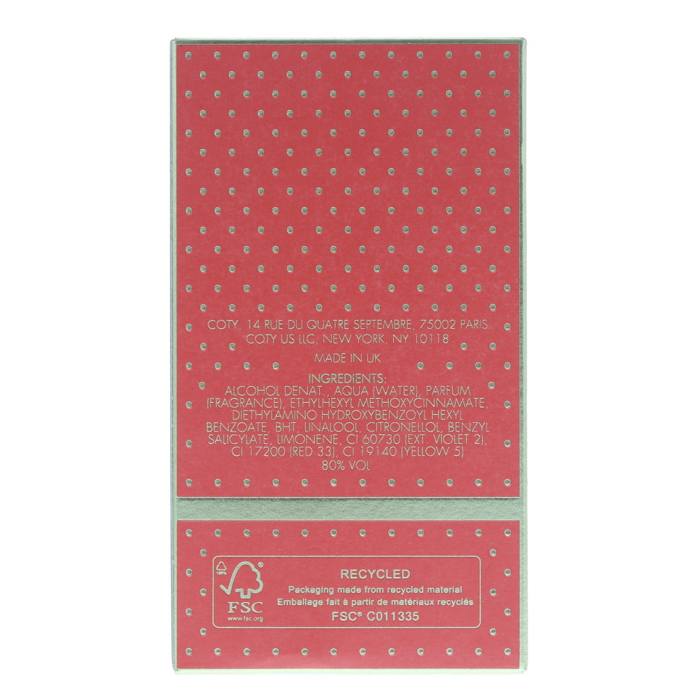 Stella Mccartney Stella Peony Eau de Toilette 50ml - Ingredients