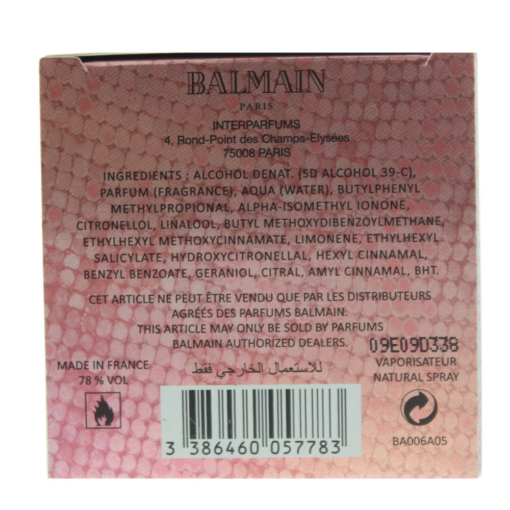 Balmain Extatic Eau de Toilette 60ml