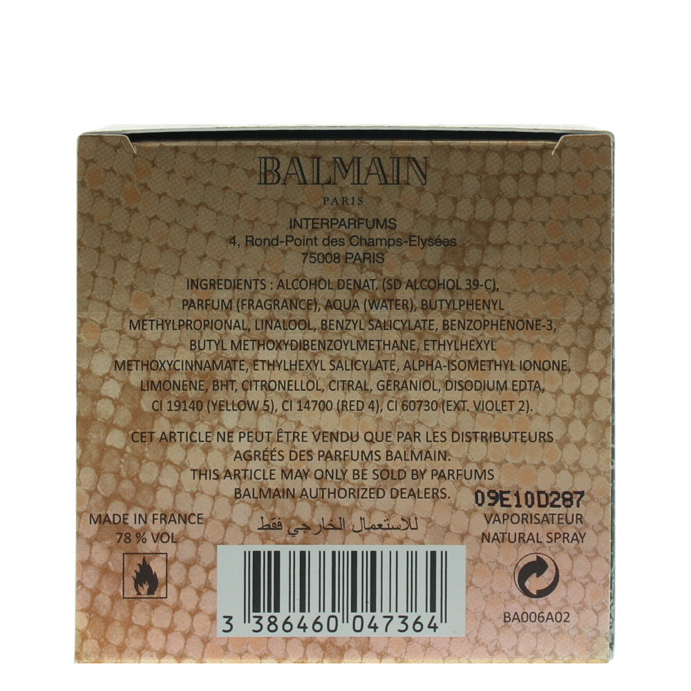 Balmain Extatic Eau de Parfum 60ml