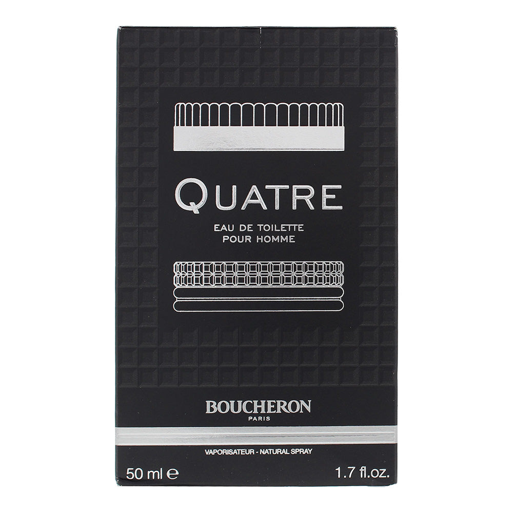 Boucheron Quatre Pour Homme Eau de Toilette 50ml - Box
