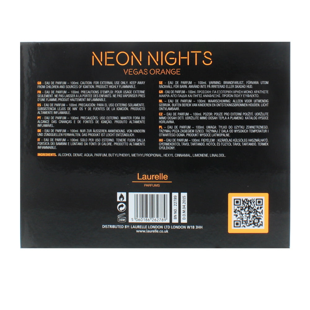 Laurelle Sexxy Shoo Neon Nights Vegas Orange Eau de Parfum 100ml