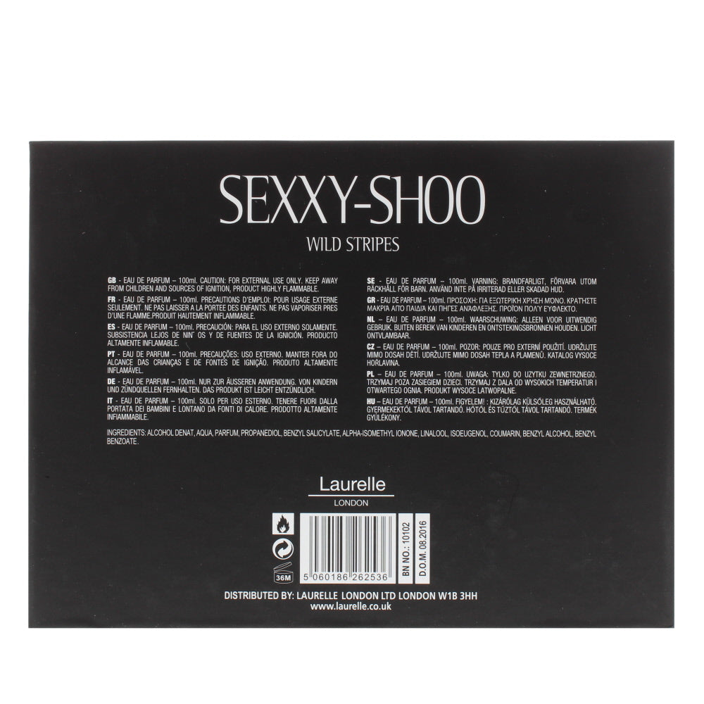 Laurelle Sexxy Shoo Wild Stripes Eau de Parfum 100ml