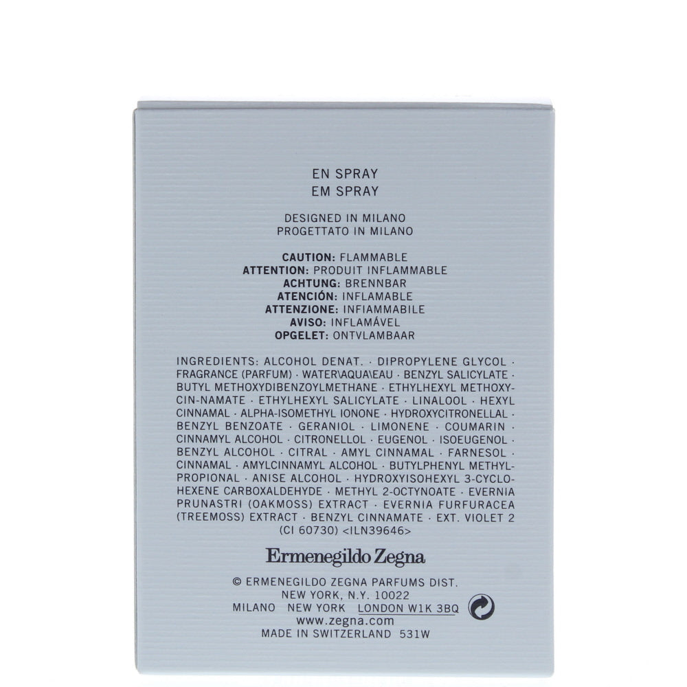 Zegna Uomo Eau de Toilette 30ml