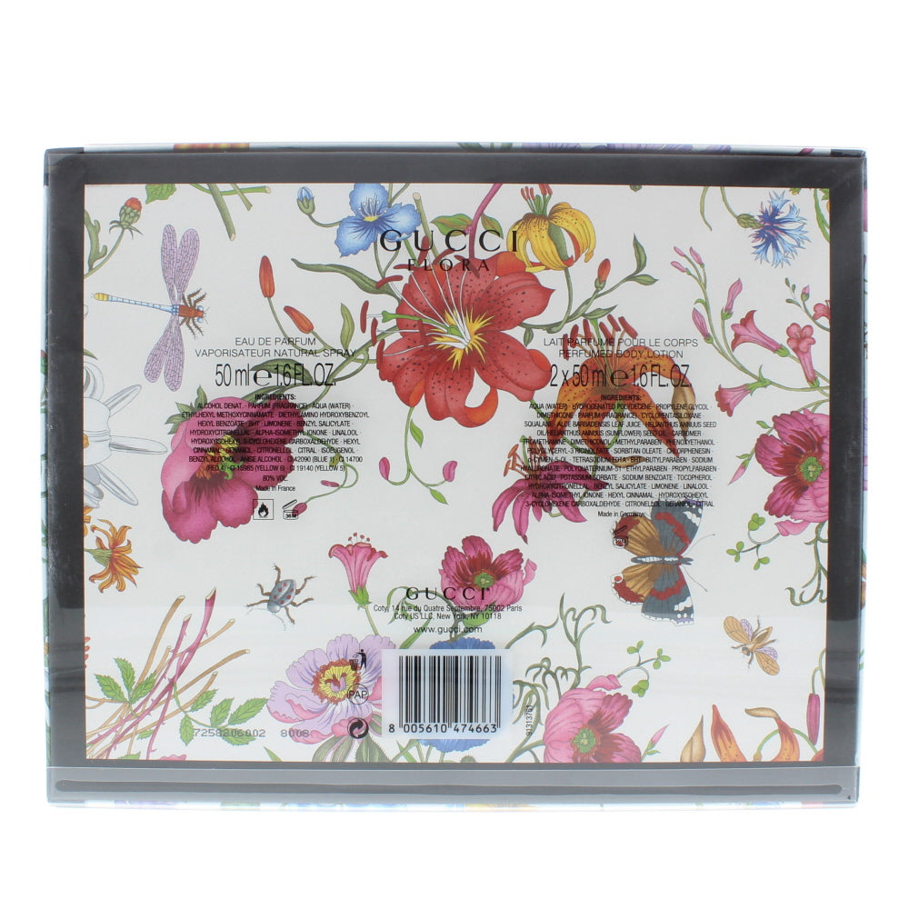 Gucci Flora Eau de Parfum 3 Pieces Gift Set